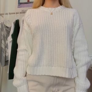 Pacsun white sweater